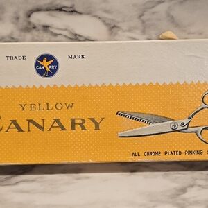 Yellow Thinning Scissors -